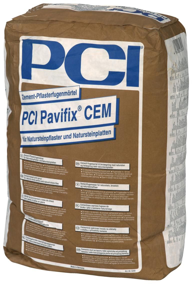 PCI-Pavifix CEM grau - Zement-Pflasterfugenmörtel