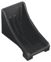 Schneestop für Flachschiefer, schwarz - N6510/N6505, Kunststoff 500 Stk./Sack