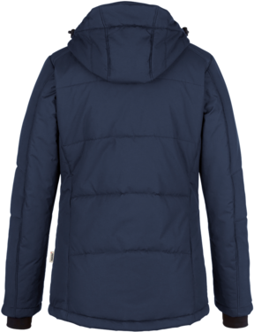 Damen-Thermojacke Ohio Gr. L, tinte - Polyamid, Polyester, Elasthan