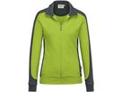 Damen-Sweatjacke Contrast Performance - 50% Baumwolle, 50% Polyester, 300 g/m²