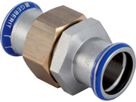 MPF-Verschraubung Edelstahl 1.4401 35 mm - Überwurfmutter aus Messing