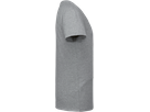 V-Shirt Stretch Gr. XL, grau meliert - 80% Baumw. 15% Visk. 5% Elast. 170 g/m²