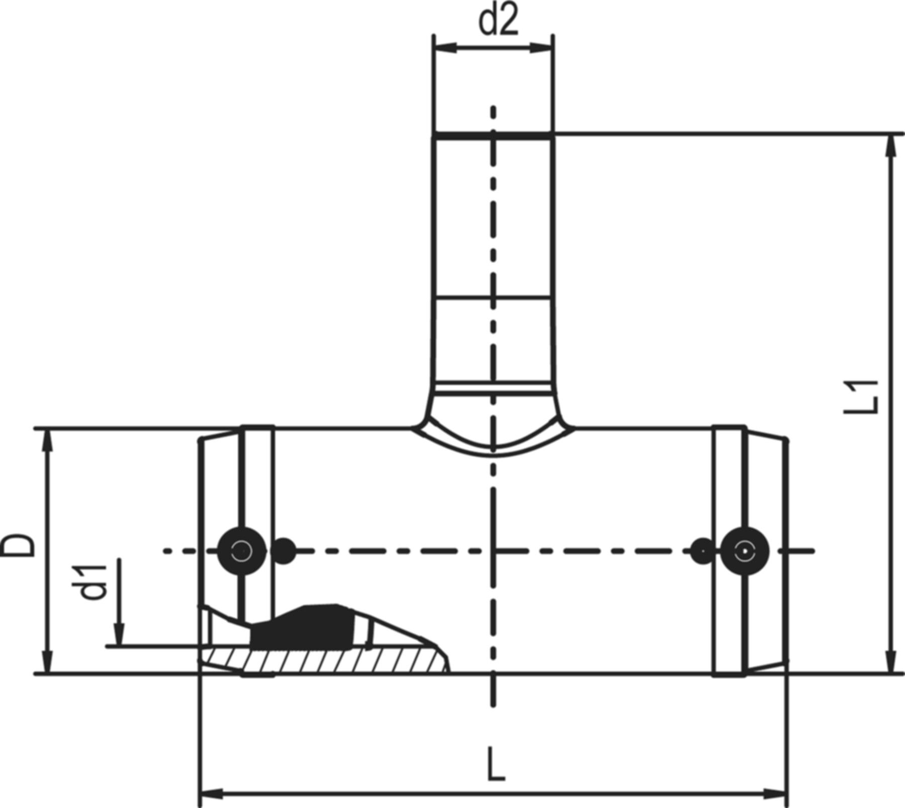 T-Stücke ALIAXIS FRIALEN TA RED - PE100 S-5 SDR 11 PN 16