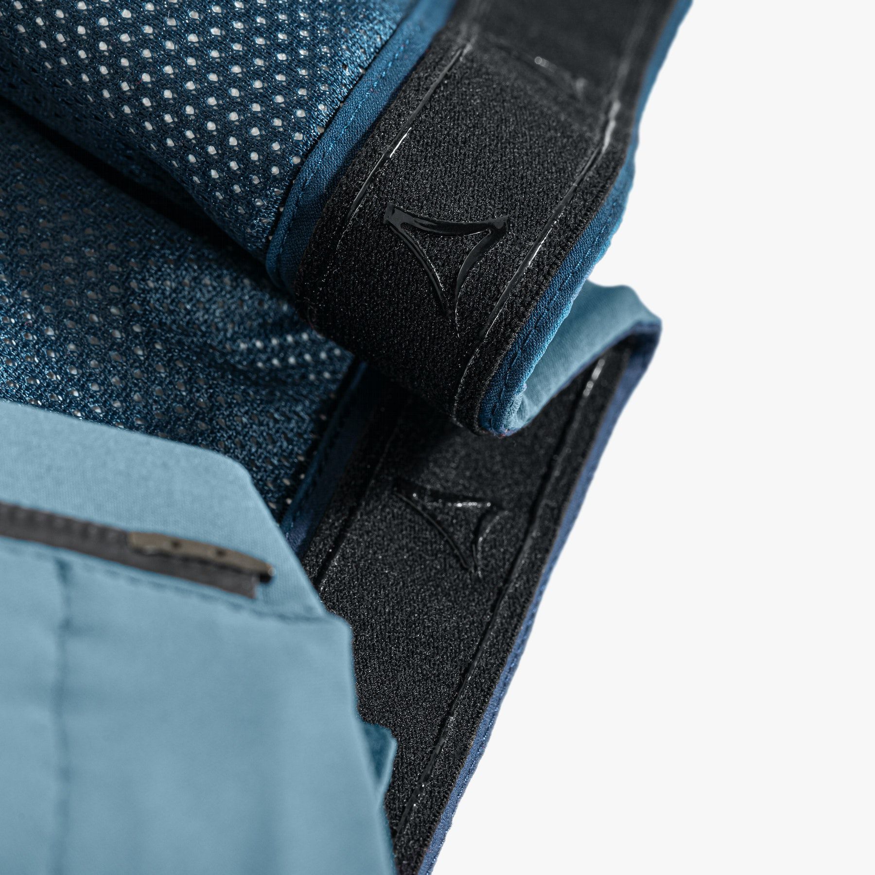 Wetterschutzjacke Zipln Herren Gr. 5XL - 88%Nylon 12%Elasthan, blau