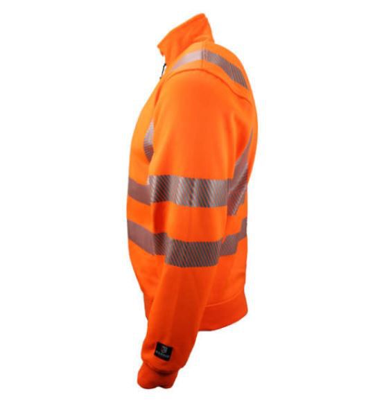 Bormio Warnschutz-Zip-Sweater - Safety Gonzen