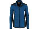 Damen Strickfleecejacke Churchill - Gr. XL, royalblau meliert