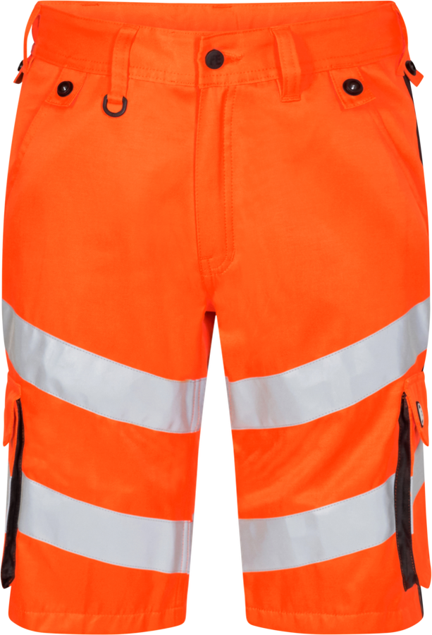 Safety Light Shorts Gr. 60 - orange/anthrazit grau