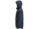 Flexi Work Fleece Hoodie, Gr. 3XL - marineblau/schwarz, 100% PES, 210 g/m²