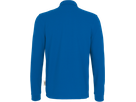 Longsleeve-Poloshirt Perf. XS royalblau - 50% Baumwolle, 50% Polyester, 220 g/m²