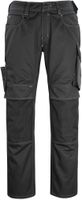 Erlangen Hose schwarz-dunk. anthr. 76C46 - 70% polyester / 30% tencel