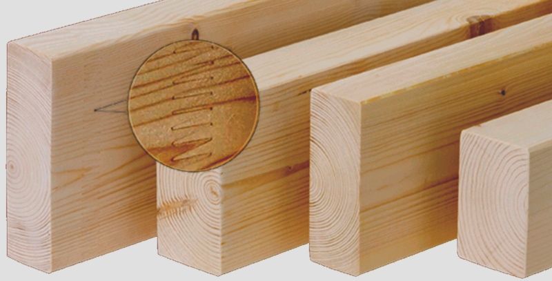 Holz Latten keilgezinkt Fichte gehobelt