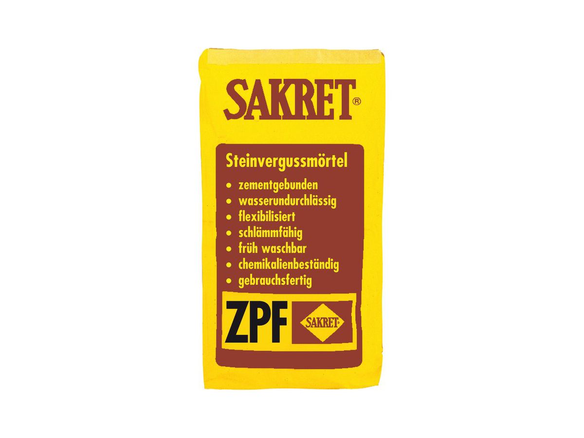 Sakret Steinverguss ZPF sand - 25 kg/Sack
