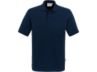 Pocket-Poloshirt Top Gr. XL, tinte - 100% Baumwolle, 200 g/m²