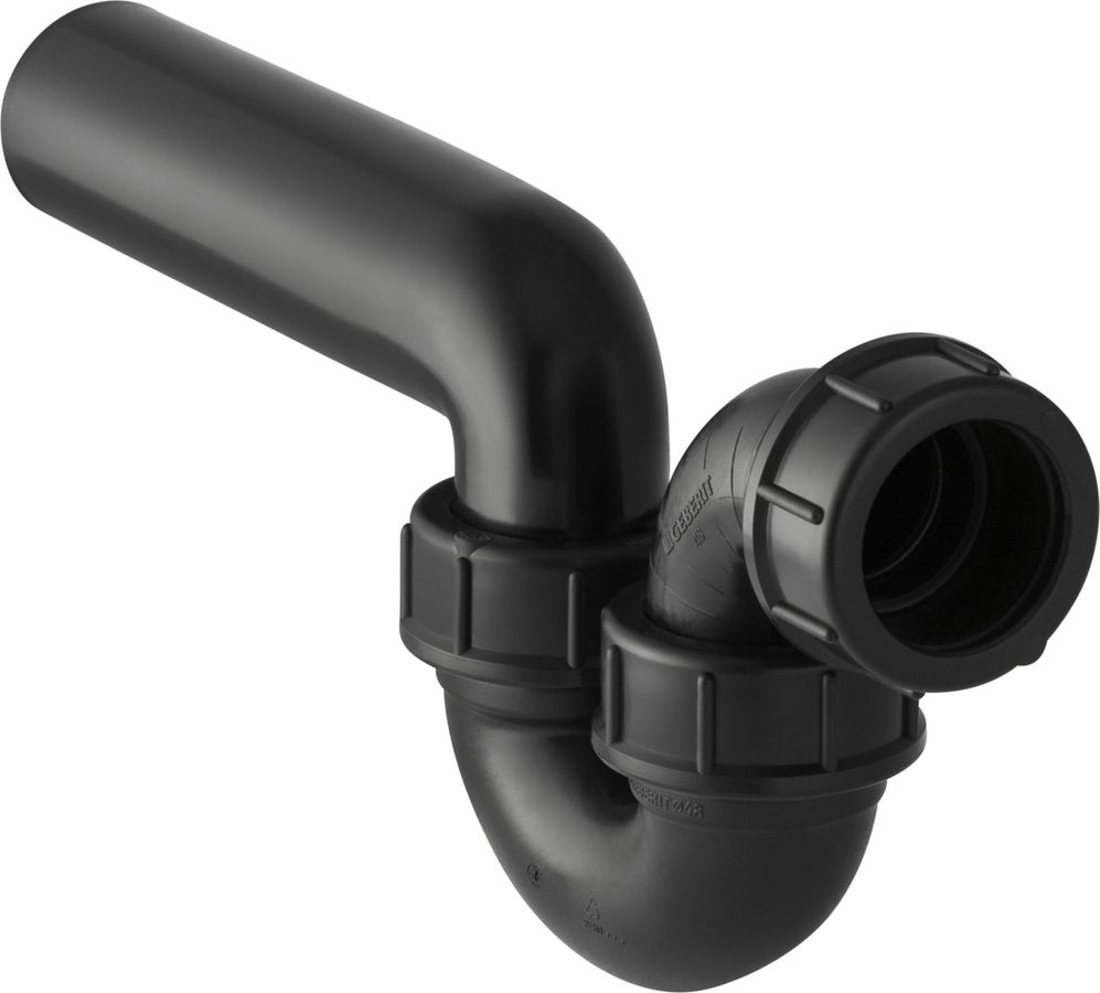 Geberit PE Sifon, waagrecht/waagrecht