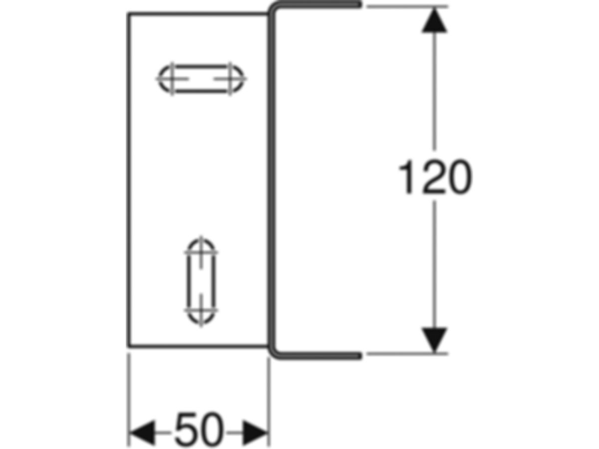 PushFit Set Montagefüsse verzinkt