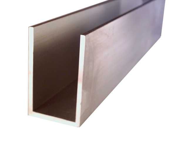 Alu U-Profil EN AW-6060