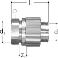 Sanipex Übergang mit Innengewinde - O-Ring-Dichtung