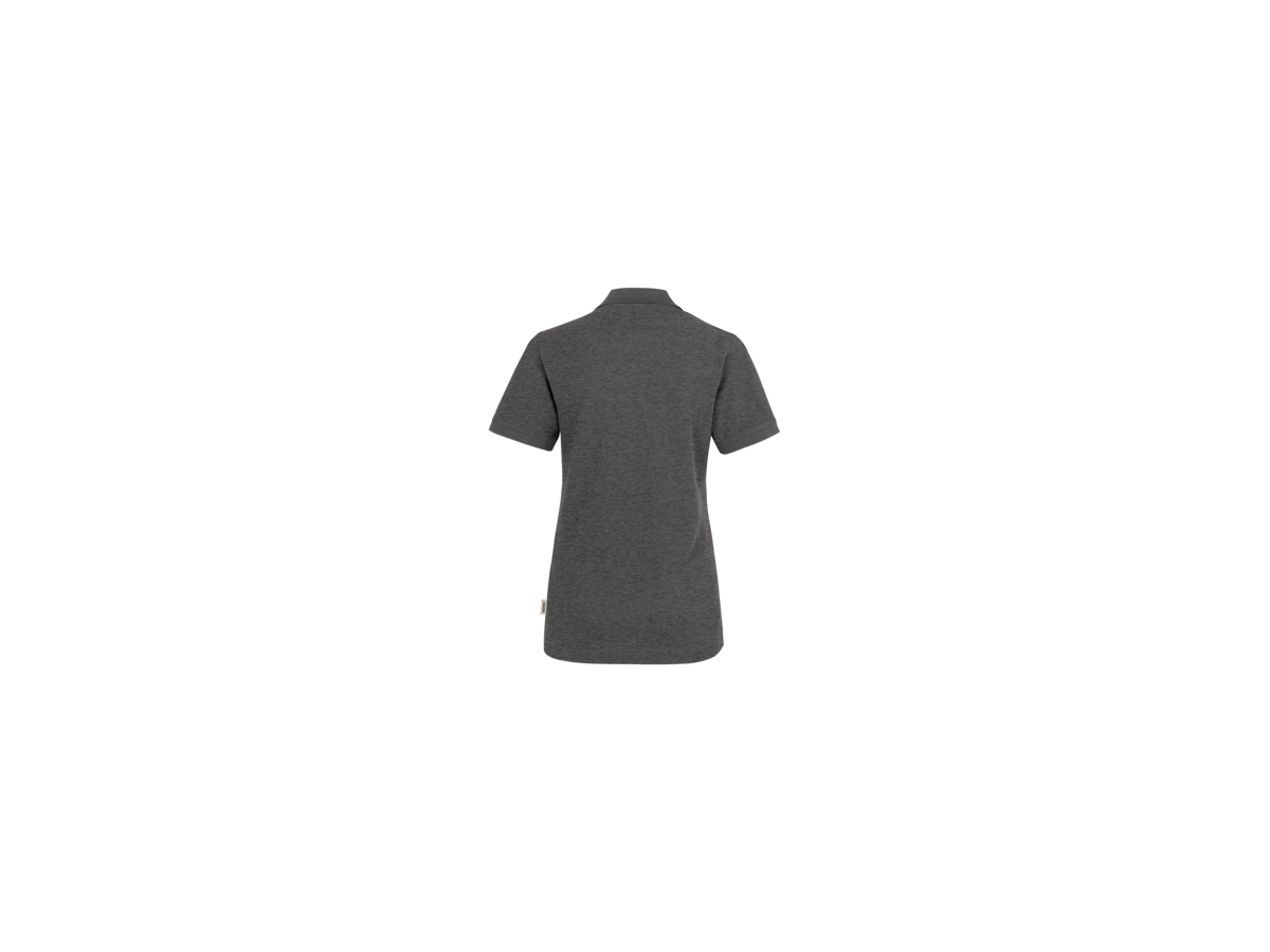 Damen-Poloshirt Perf. 4XL anth. mel. - 50% Baumwolle, 50% Polyester, 200 g/m²