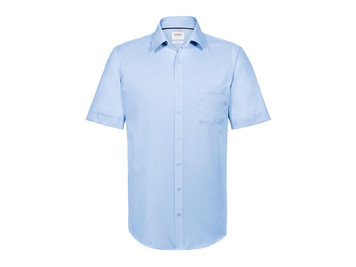 Herren Hemd kurzärmelig Business aus - 100 % Baumwolle, 120 g /m²  Gr. XS - 3XL
