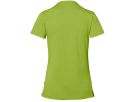 Cotton Tec Damen V-Shirt, Gr. XL - kiwi