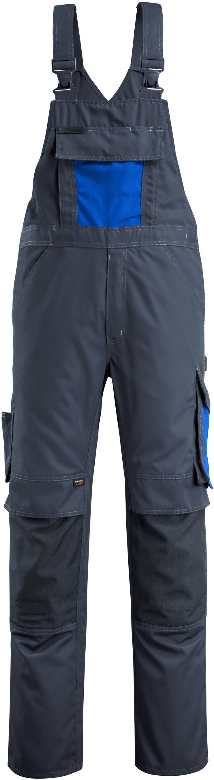 MASCOT AUGSBURG LATZHOSE Zweifarbig - 65% Polyester / 35% Baumwolle, 270 g/m²