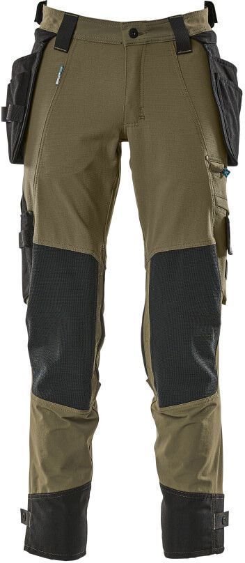 Hose mit Hängetaschen, ultimate Stretch - 93% Nyl / 7% Ela, 250 g/m²