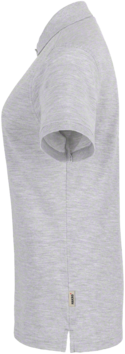 Damen-Poloshirt Classic XS ash meliert - 98% Baumwolle, 2% Viscose, 200 g/m²