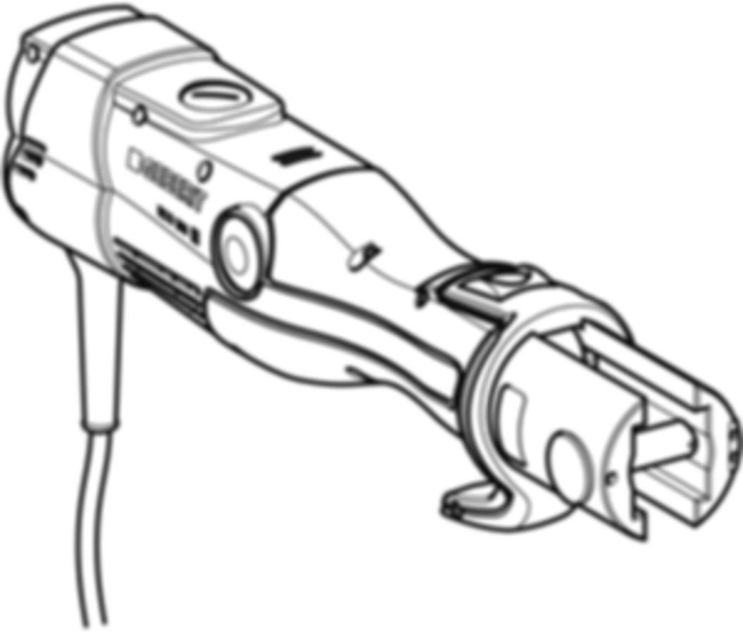 Pressgerät GEBERIT ECO 203 (2) - zum Verpressen von Geberit Presssystemen