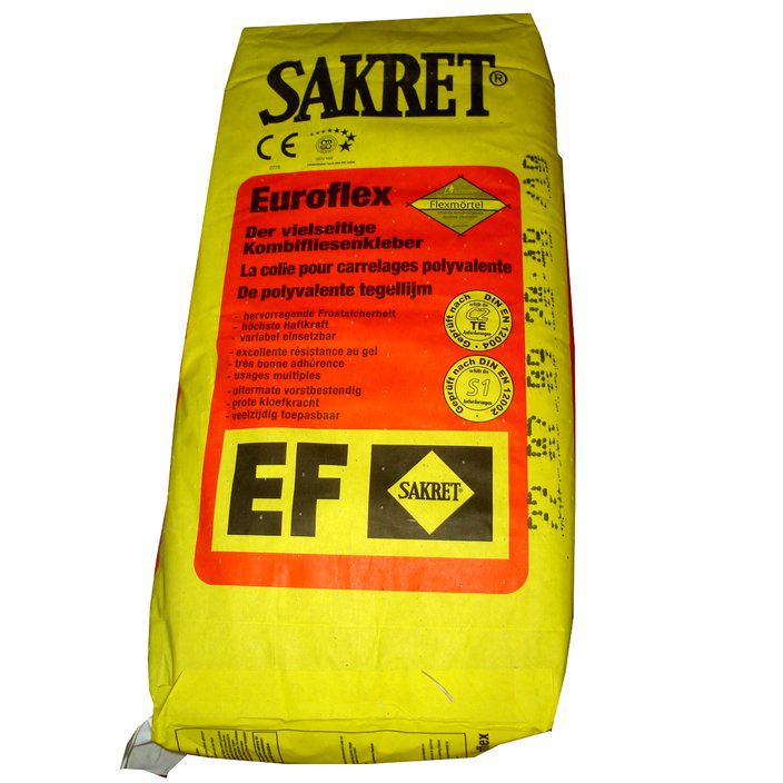 Sakret Euroflex Baukleber - 25 kg/Sack