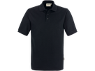 Poloshirt Performance Gr. S, schwarz - 50% Baumwolle, 50% Polyester, 200 g/m²