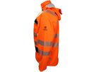 Bormio Speer Regenparka Gr. 030 (L) - orange/schwarz, mit 3M Reflektoren