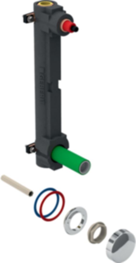 Geberit Wasserstrecke Rp 3/4" - mit Unterputzabsperrventil JRG LegioStop
