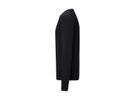 HAKRO Pullover Premium-Baumwolle, Gr. XS - Feinstrick aus 100 % Baumwolle, schwarz