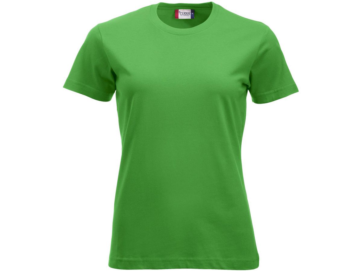 CLIQUE New Classic Apple Green Gr. L - 100% Baumw. 160 g/m², T Ladies