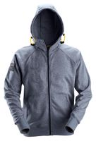 Hoodie mit Reissverschluss und Kapuze - mit bedrucktem Workwear-Logo