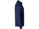 CLIQUE Basic Cardigan Sweatjacke Gr. S - dunkelmarine, 65% PES / 35% CO, 280 g/m²