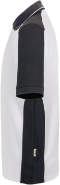 Poloshirt Contrast Perf. 4XL weiss/anth. - 50% Baumwolle, 50% Polyester, 200 g/m²
