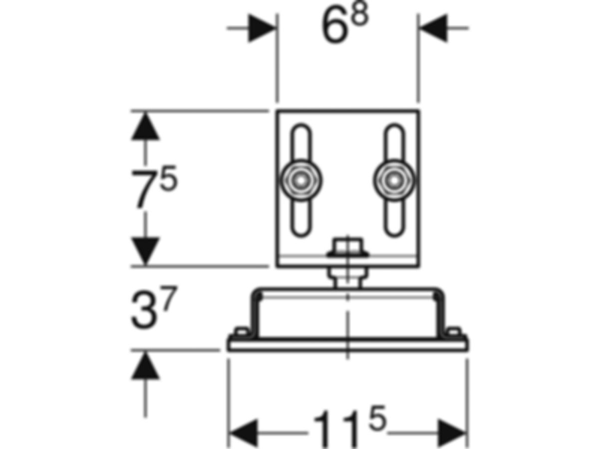 GIS Schallschutz Montagewinkel