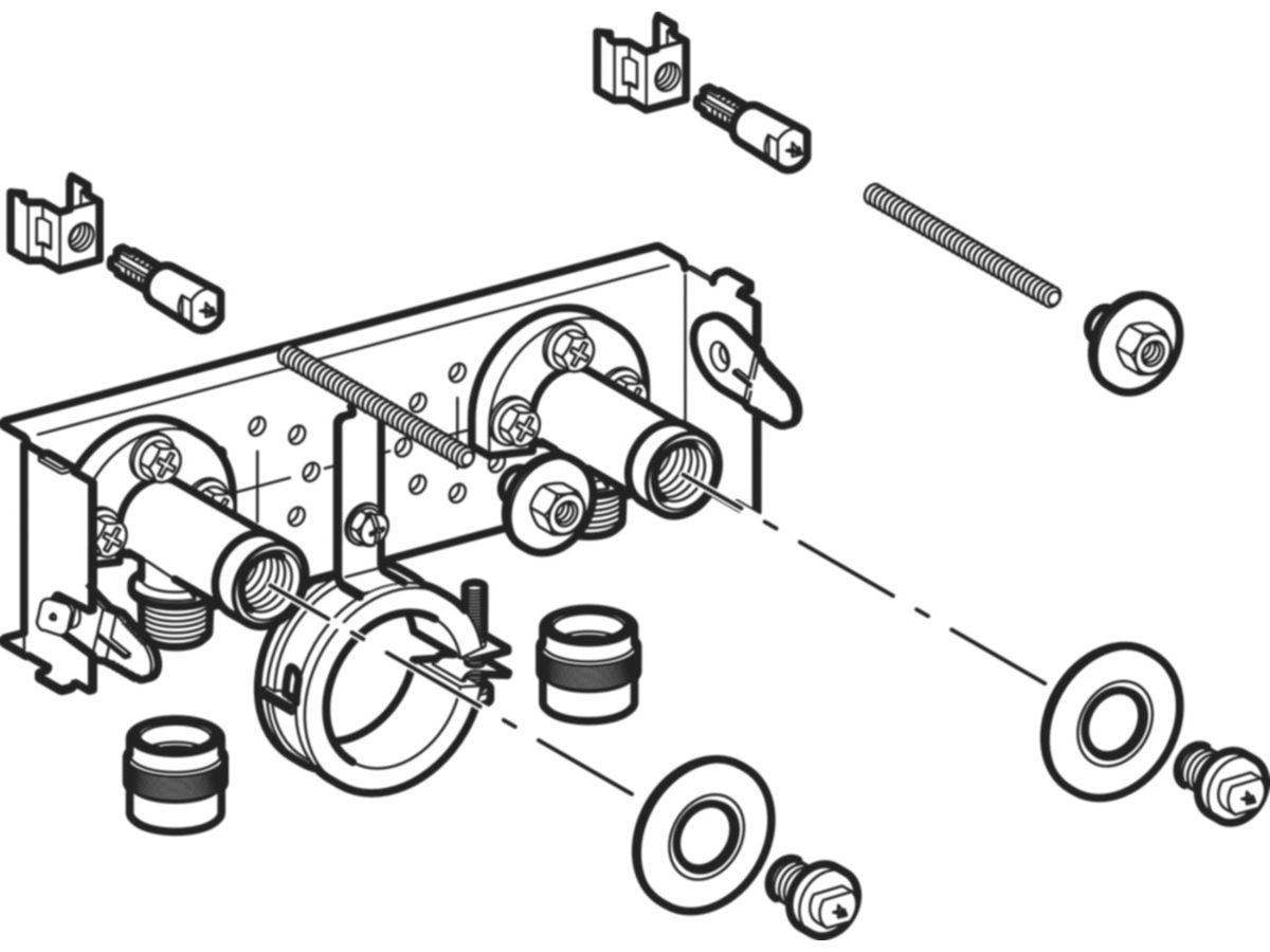 Geberit GIS-Waschtischset