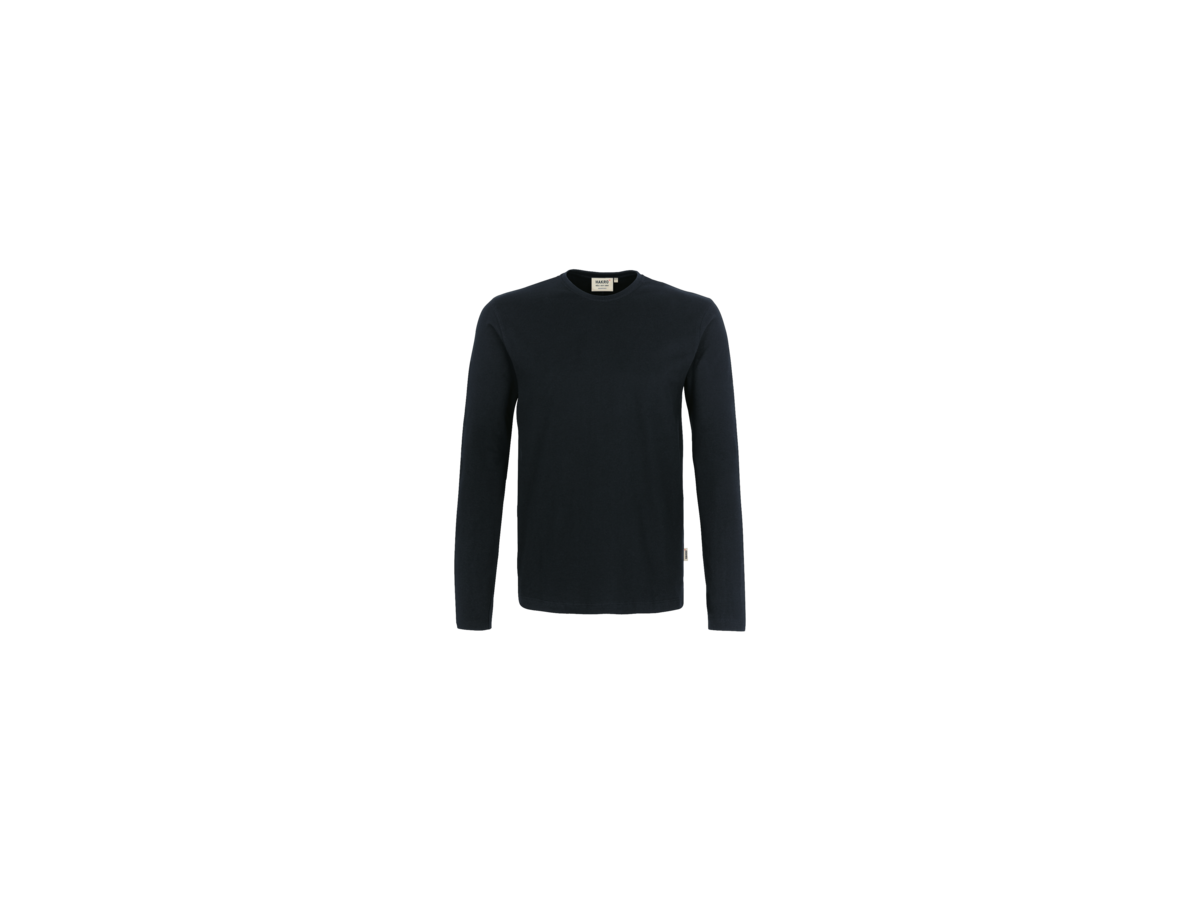 Longsleeve Heavy Gr. 3XL, schwarz - 100% Baumwolle, 185 g/m²
