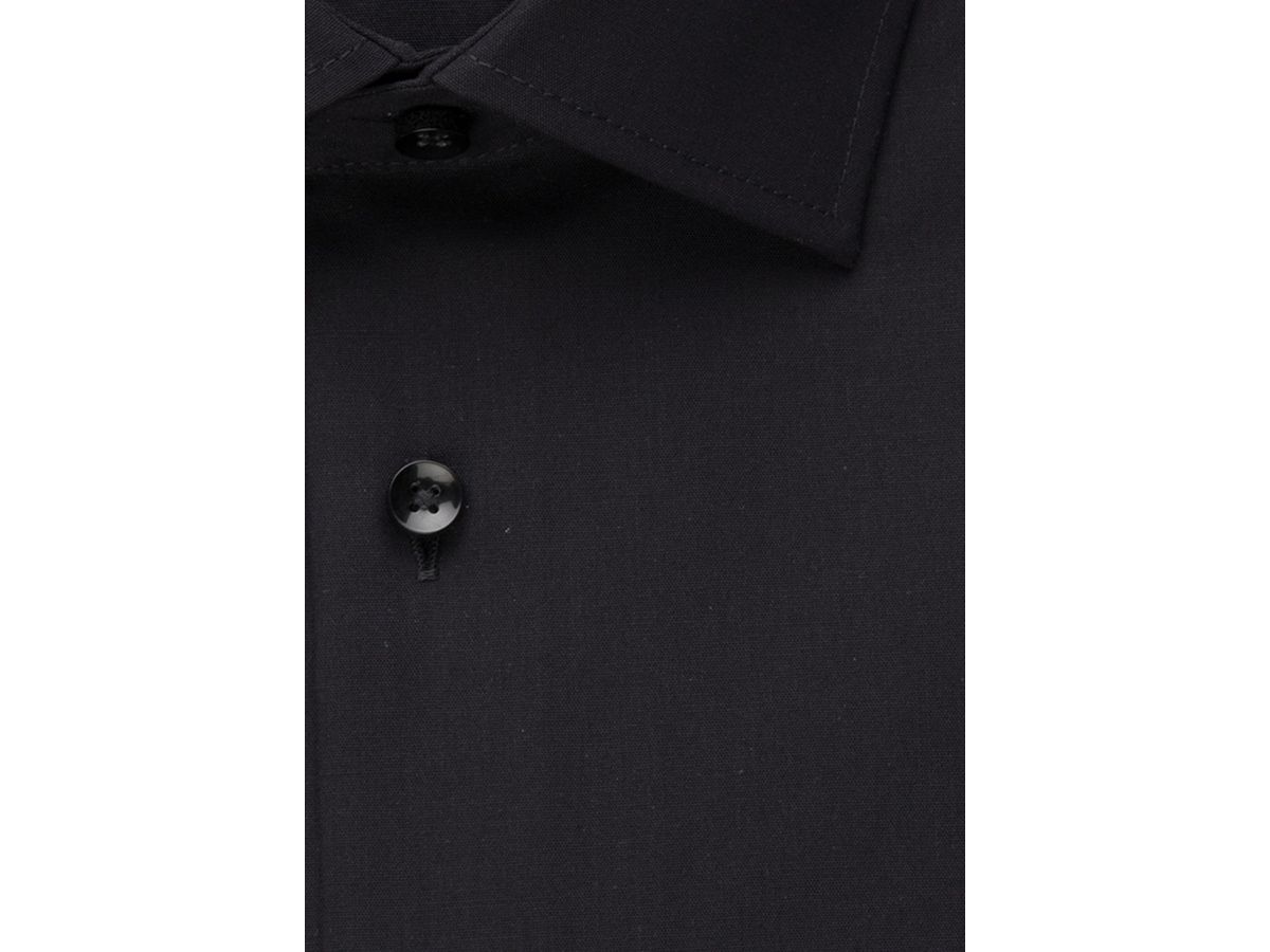 Kent Business Hemd MEN gewebt Gr. 38 - schwarz, 100% CO