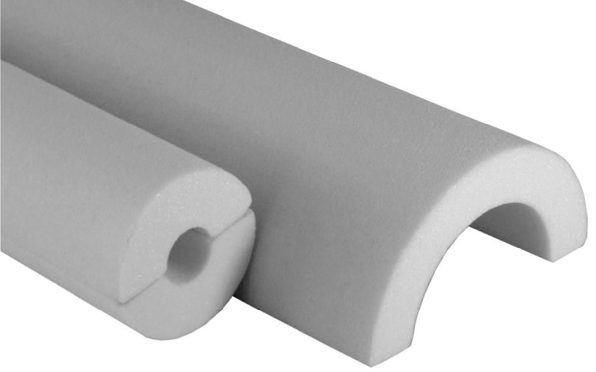 PIR-Rohrisolierschale ELRI - Länge der Schale 1 m (2 Halbschalen)