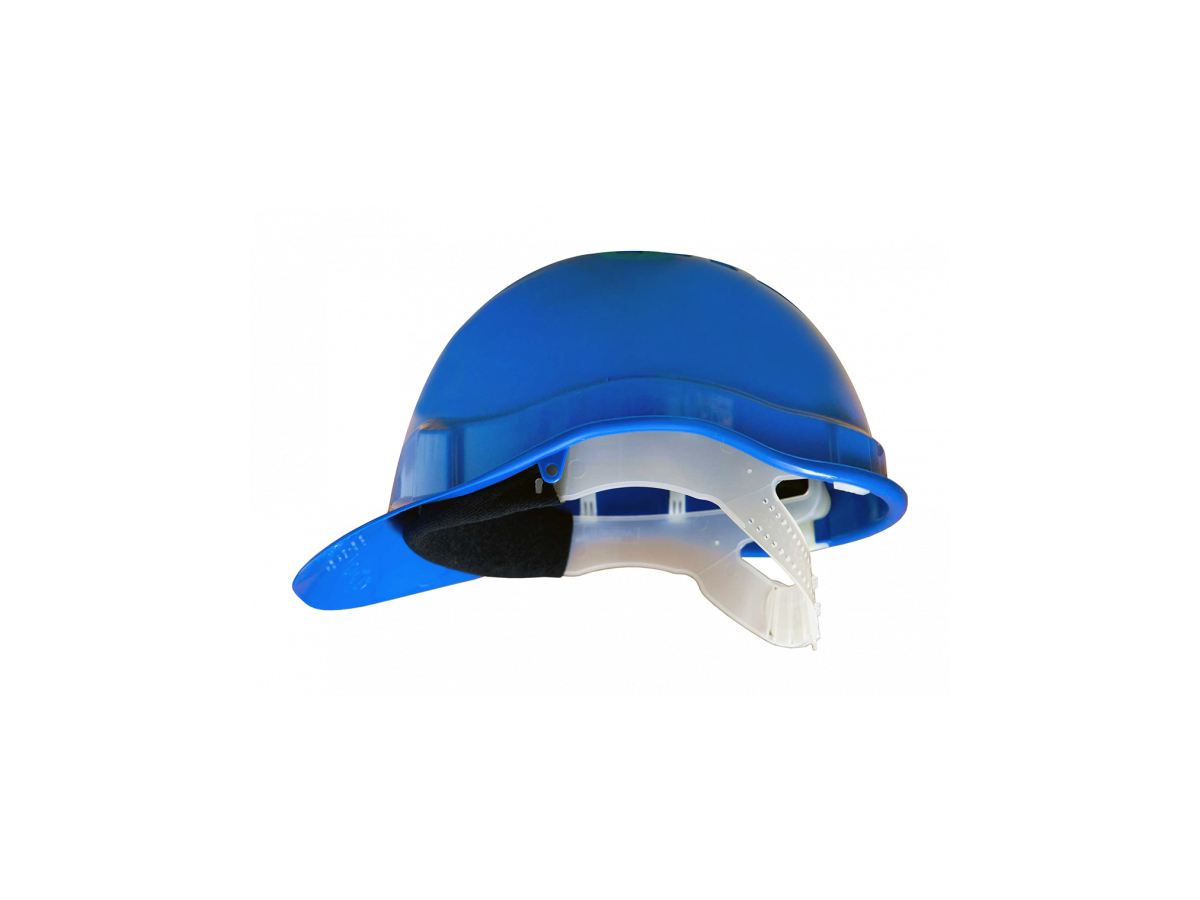 Schutzhelm Articap II blau - mit Textilbänderung