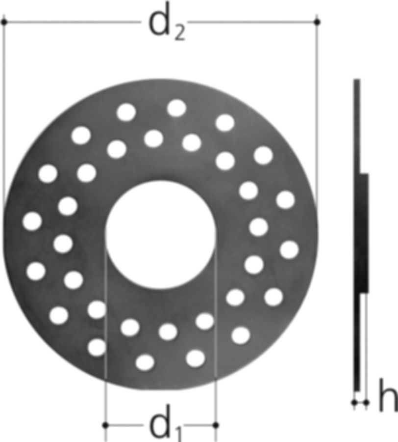 Sanipex Abdichtungs-Manschette - passend zu: Dosenverlängerung 5409.060