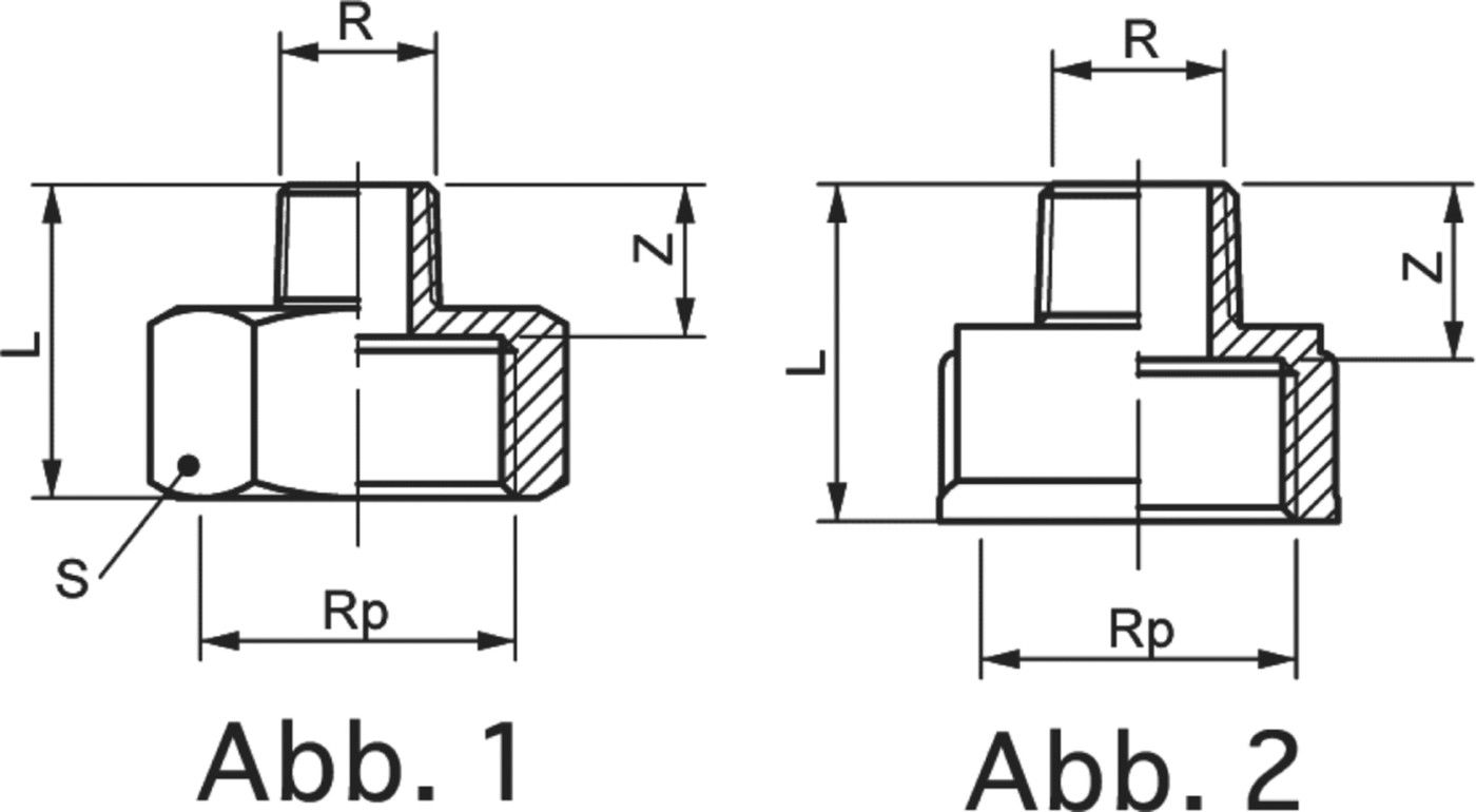 Reduzierstück IG-AG - Messing
