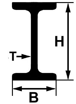 Formstahl S235JR - INP
