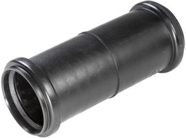 HDPE-Doppel-Steckmuffe NW 110 mm - inkl. Dichtungen, SN 2-8, PE 80