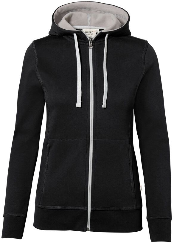 Women-Kapuzen-Jacke Bonded 55 % Polyest. - 45 % Baumwolle, 340 g /m²