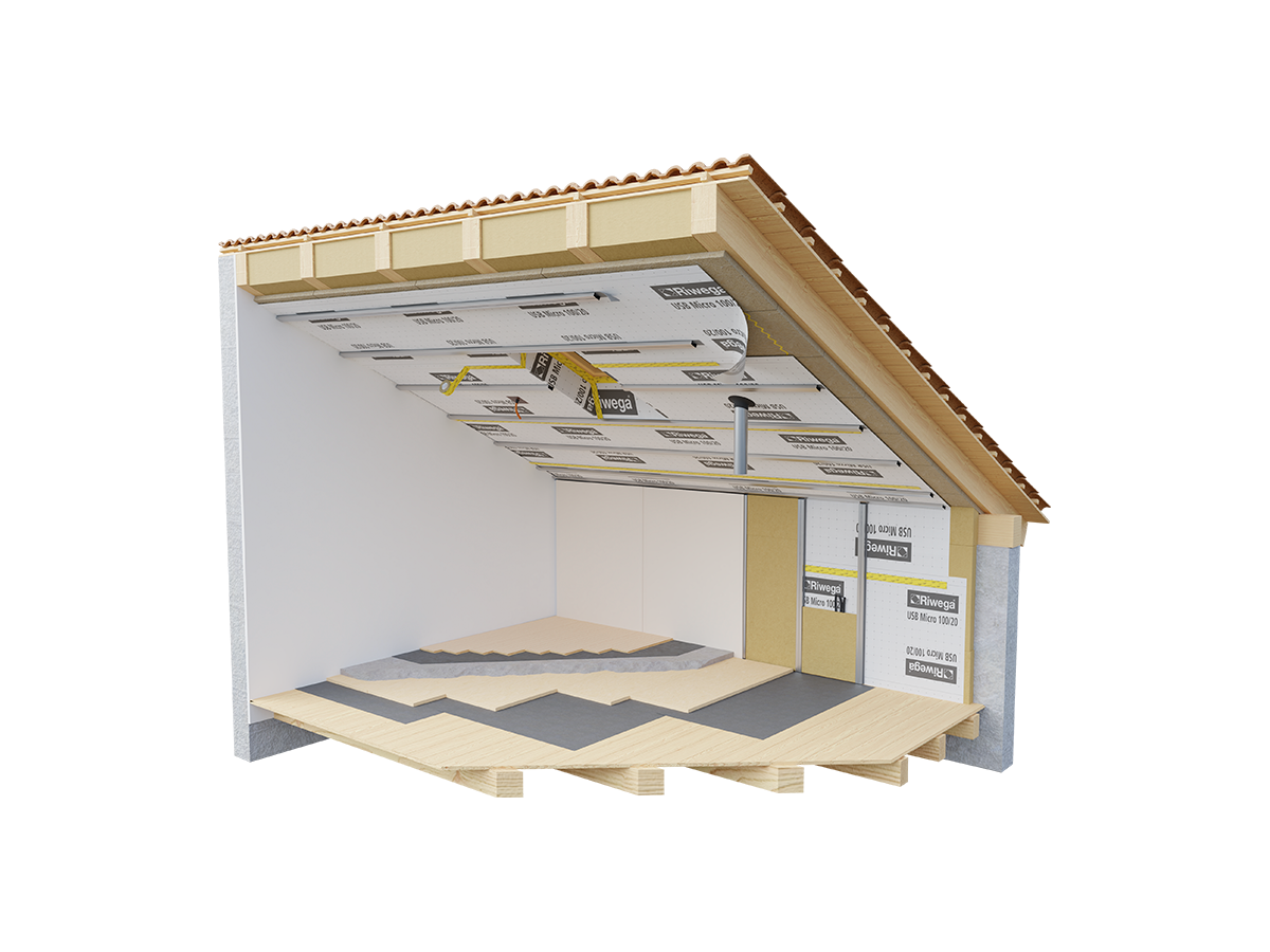 Riwega USB Micro 100/20 1.5 x 50 m - Dampfbremse, SD 20 m