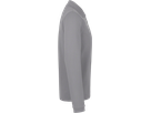 Longsleeve-Poloshirt Perf. 4XL titan - 50% Baumwolle, 50% Polyester, 220 g/m²